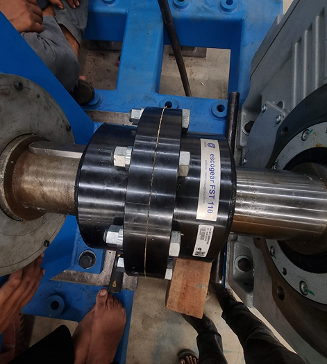 ESCO flexible coupling solution case study